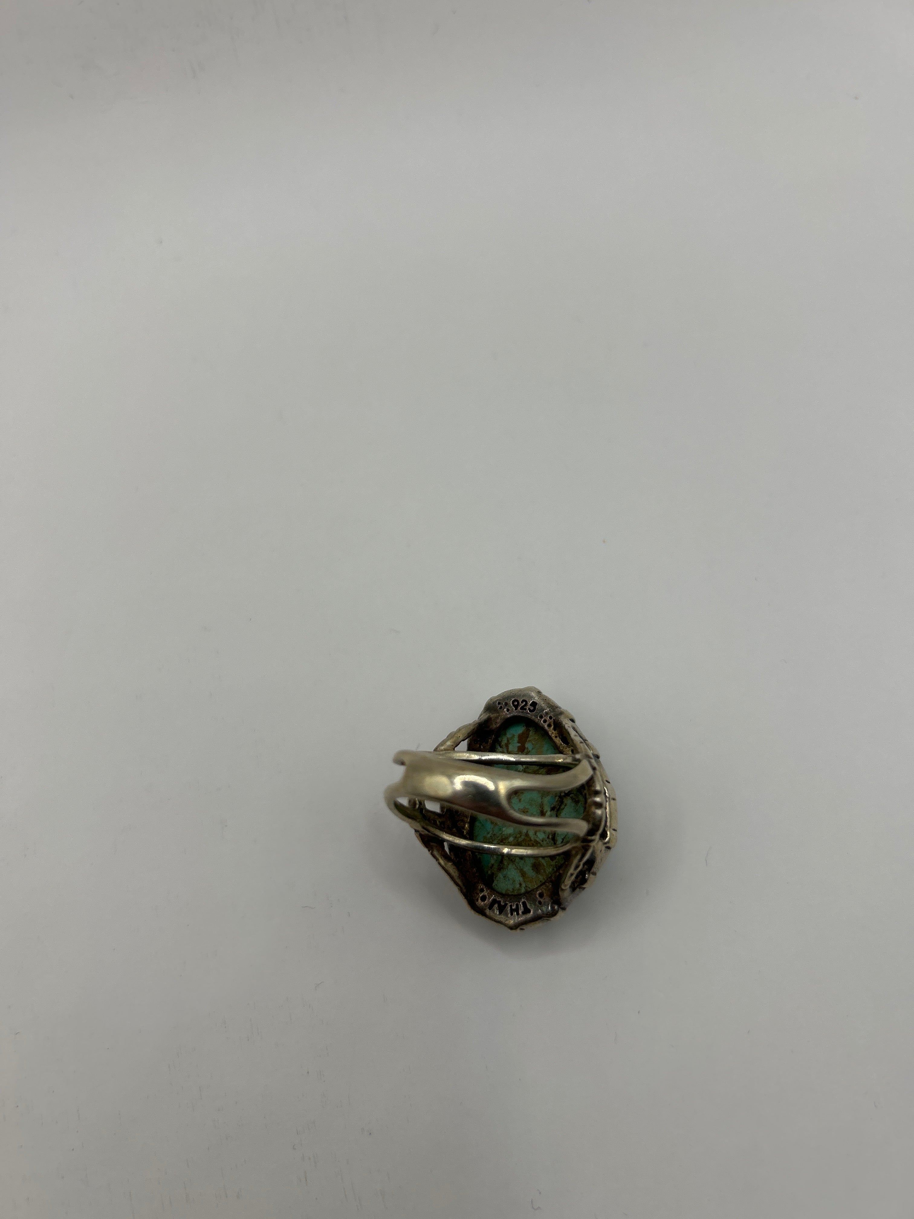 Vintage Turquoise and Sterling Ring