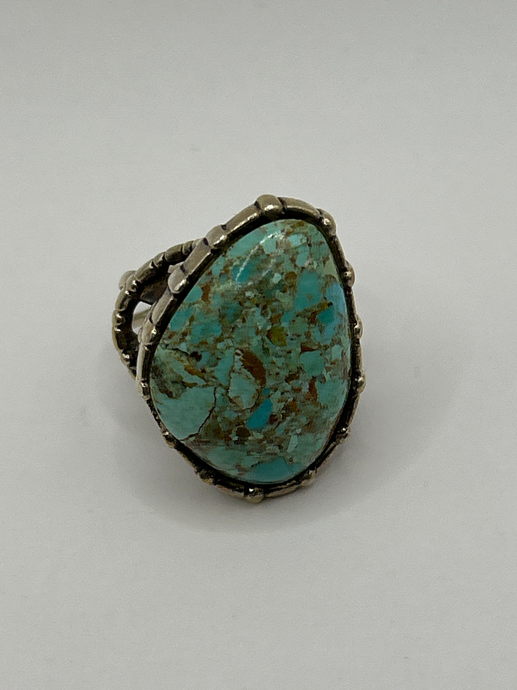 Vintage Turquoise and Sterling Ring