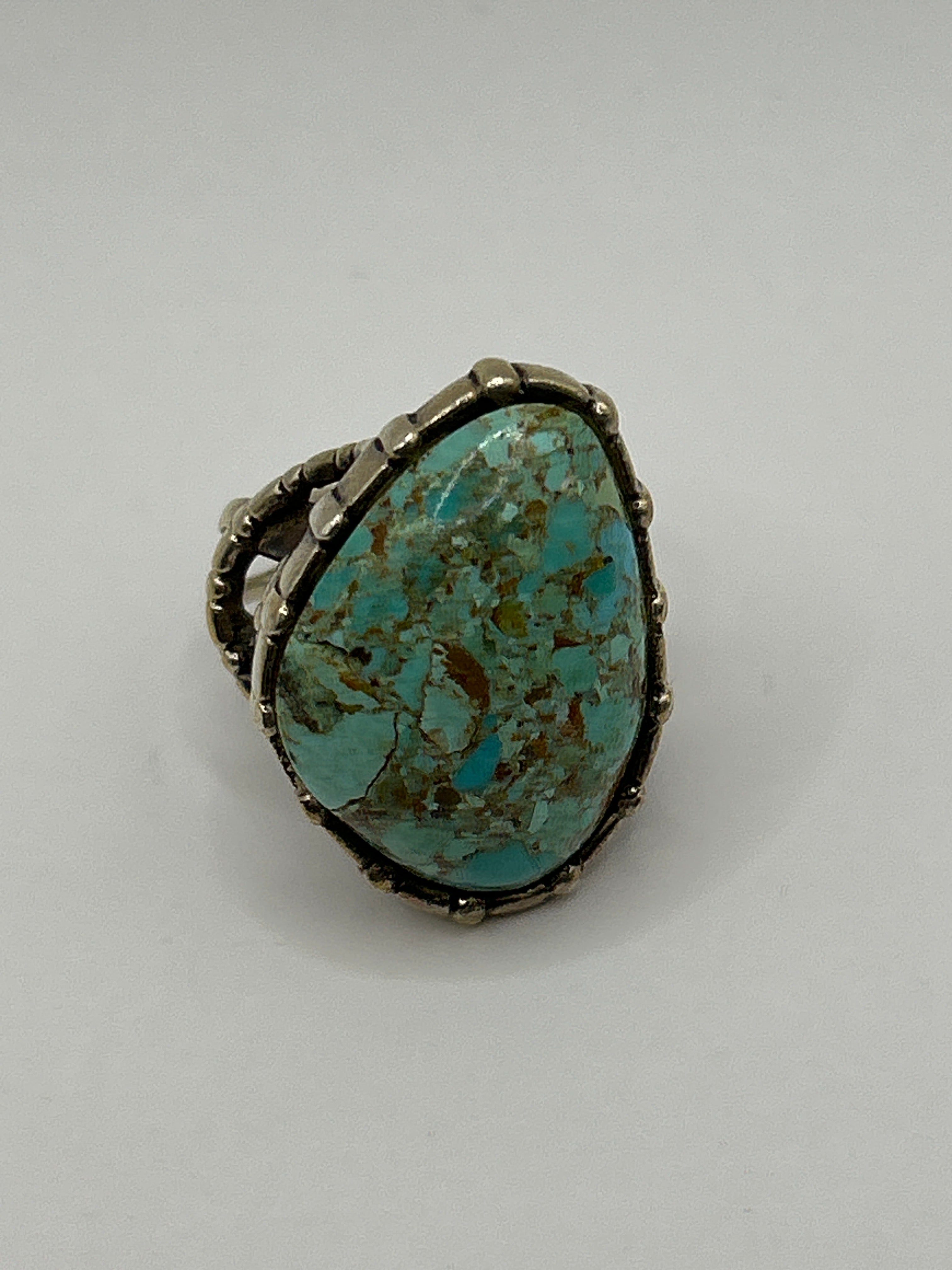 Vintage Turquoise and Sterling Ring