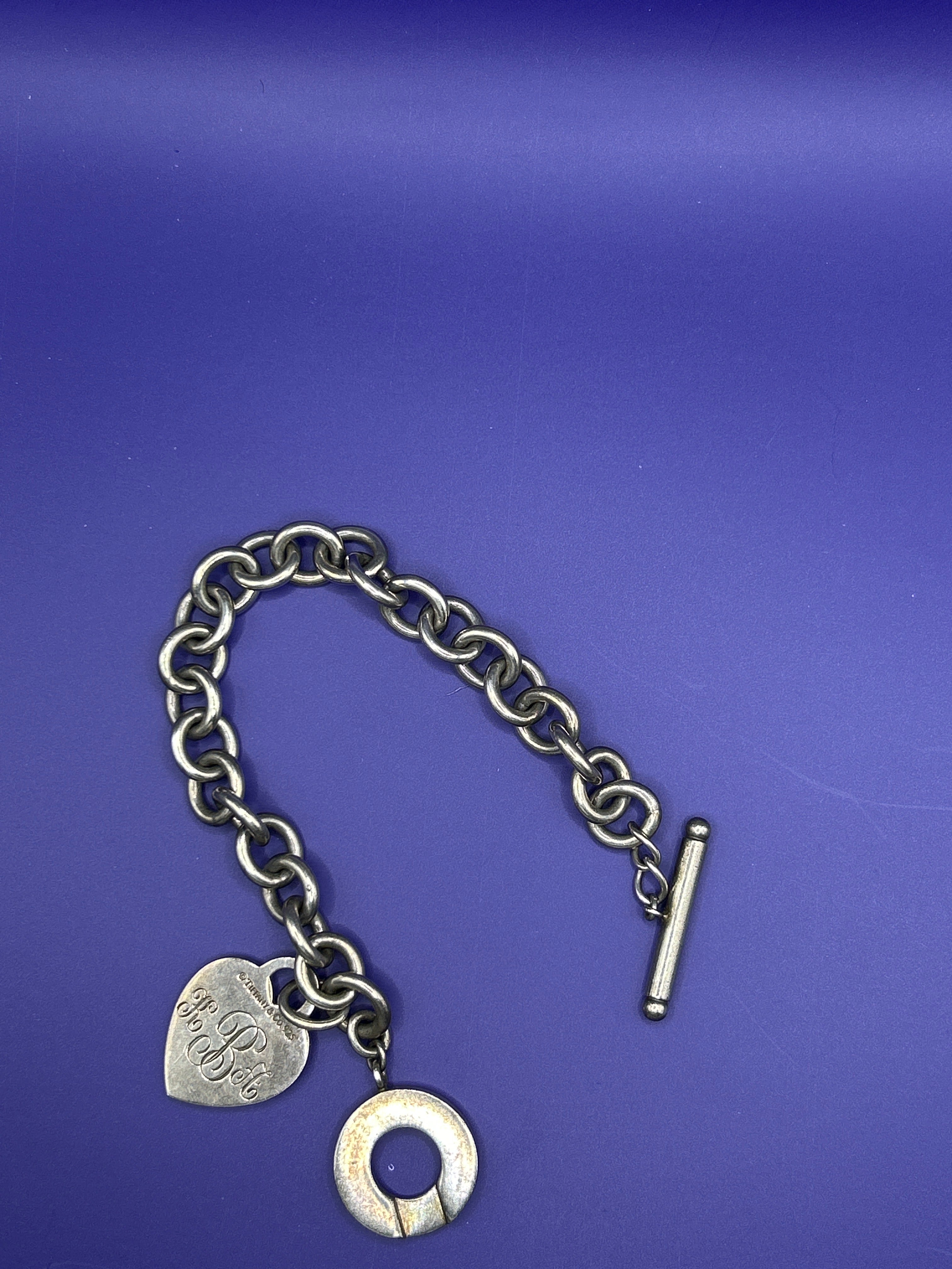 Tiffany & CO 925 bracelet 7”