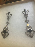 Fabulous Rare Vintage Art Deco Earrings