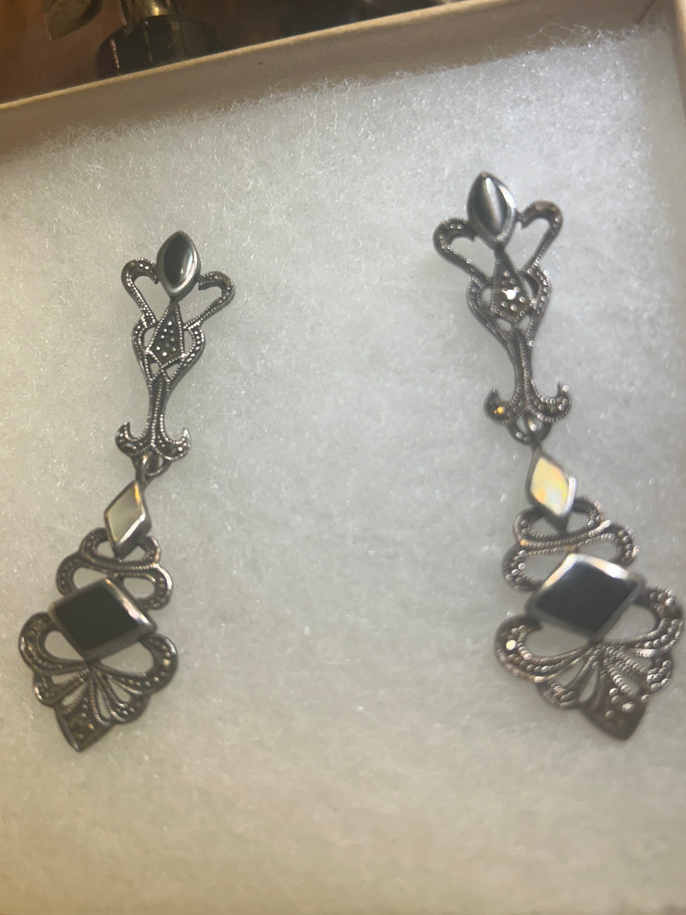 Fabulous Rare Vintage Art Deco Earrings