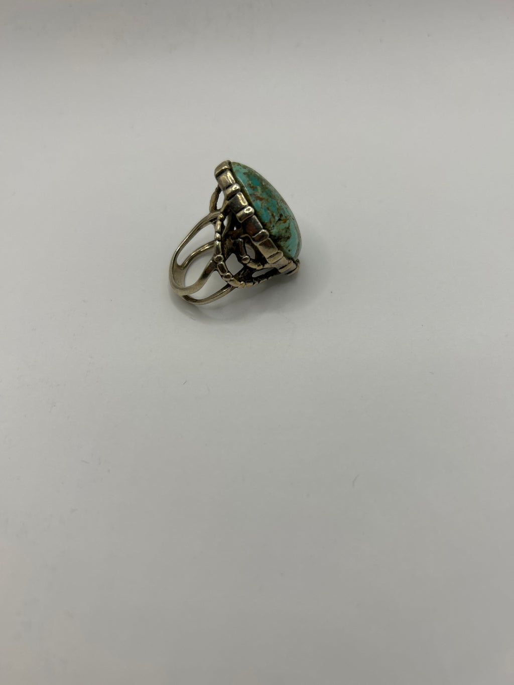 Vintage Turquoise and Sterling Ring