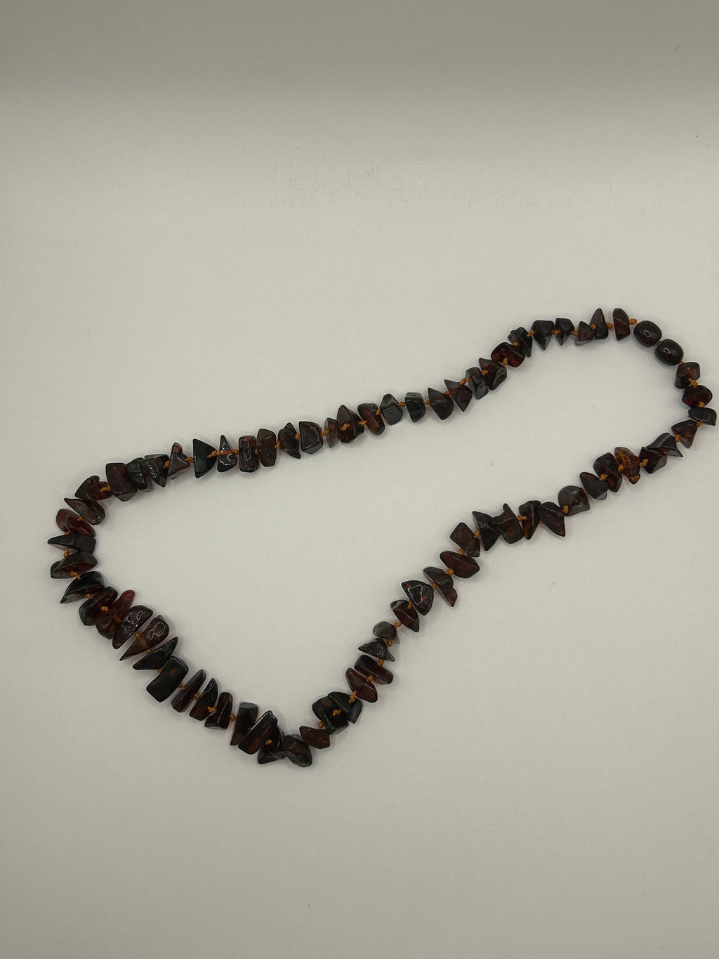 Gorgeous Dark Polished Amber- Vintage